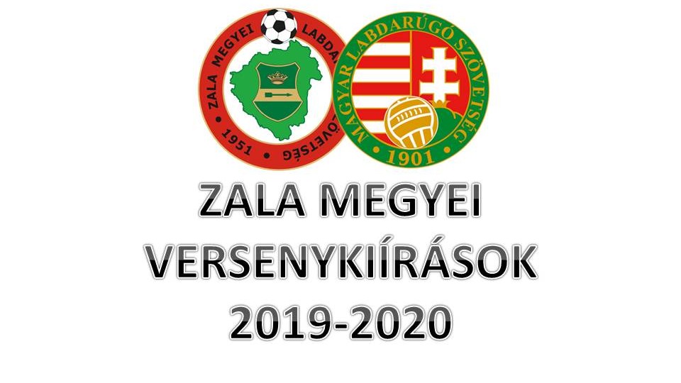 2019-2020 évi Zala Megyei versenykiírások