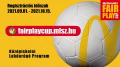 Fair Play Cup 2021-2022: Középiskolai Labdarúgó Program nevezés